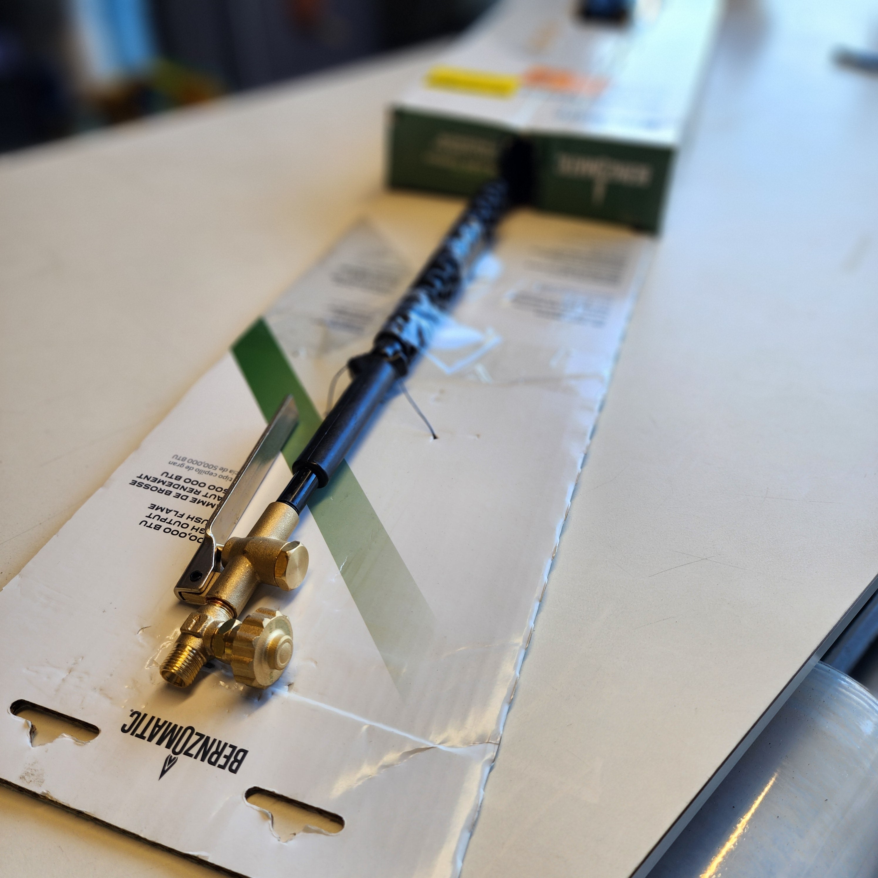 Firestarter Blaze Torch Compatible with 20 lb. Propane Tank with Adjustable Wide Brush Flame and Spark Lighter (MT5500-2) Firestarter Blaze Torch Compatible with 20 lb. Propane Tank with Adjustable Wide Brush Flame and Spark Lighter (MT5500-2)